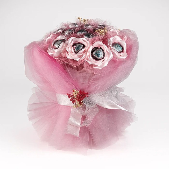 Çikolata Buketi Pembe