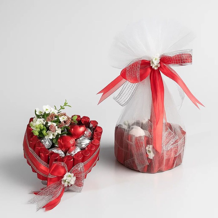 Kalp Dolu Çikolata Küçük