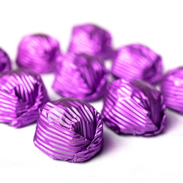 Yaldızlı Mor Çikolata