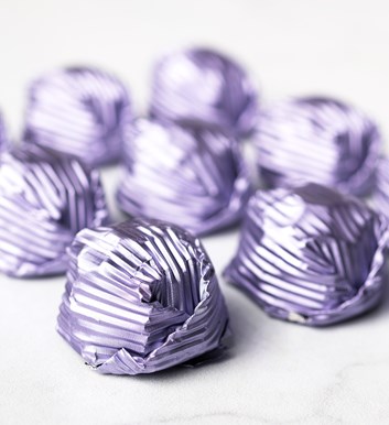 yaldızlı çikolata