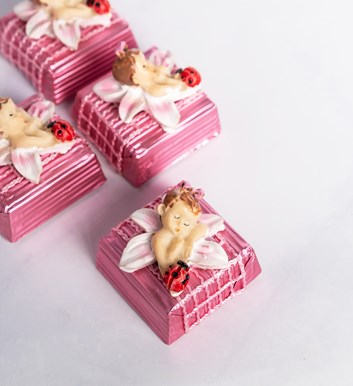 Bebek Bornozlu Pembe