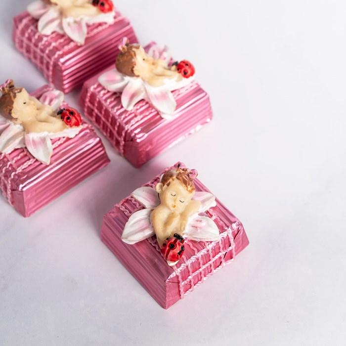 Bebek Bornozlu Pembe