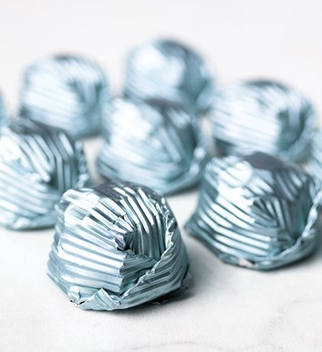 yaldızlı çikolata