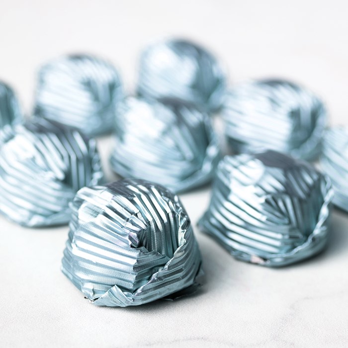 yaldızlı çikolata